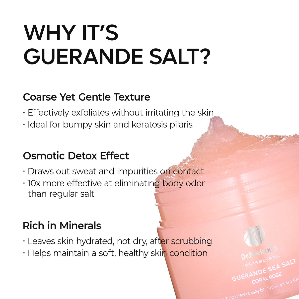 Guerande Sea Salt Perfume Body Scrub 2 types